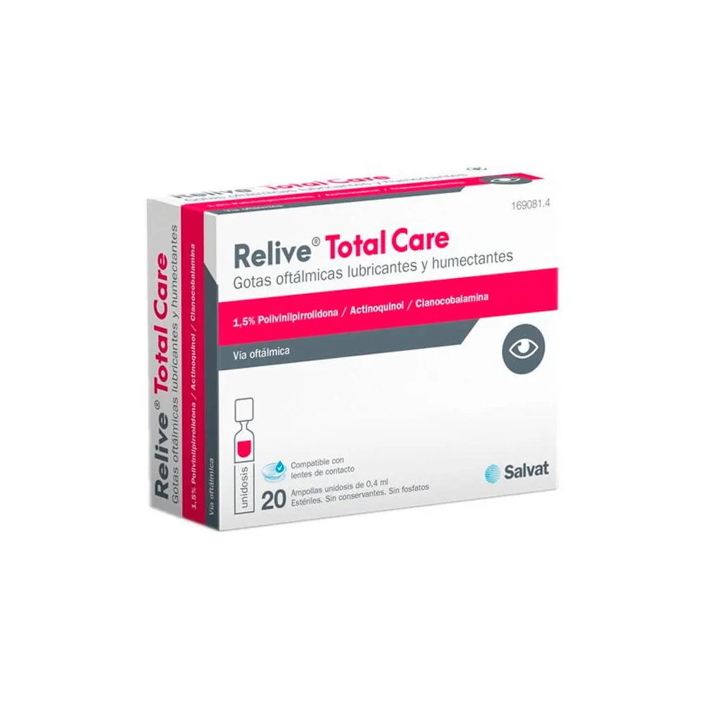 Relive Total Care 20 Viales | Bonsanté