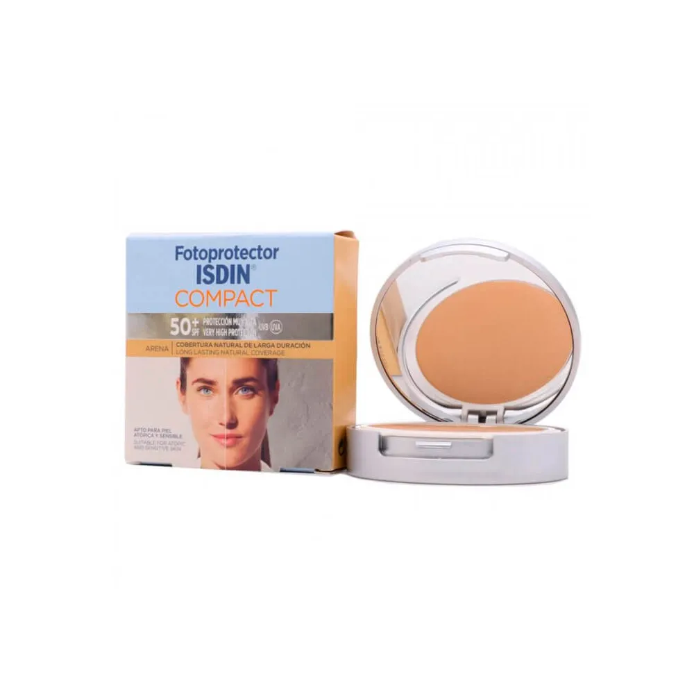 Isdin Fotoprotector SPF50+ Compacto Arena 10 gr | Bonsanté