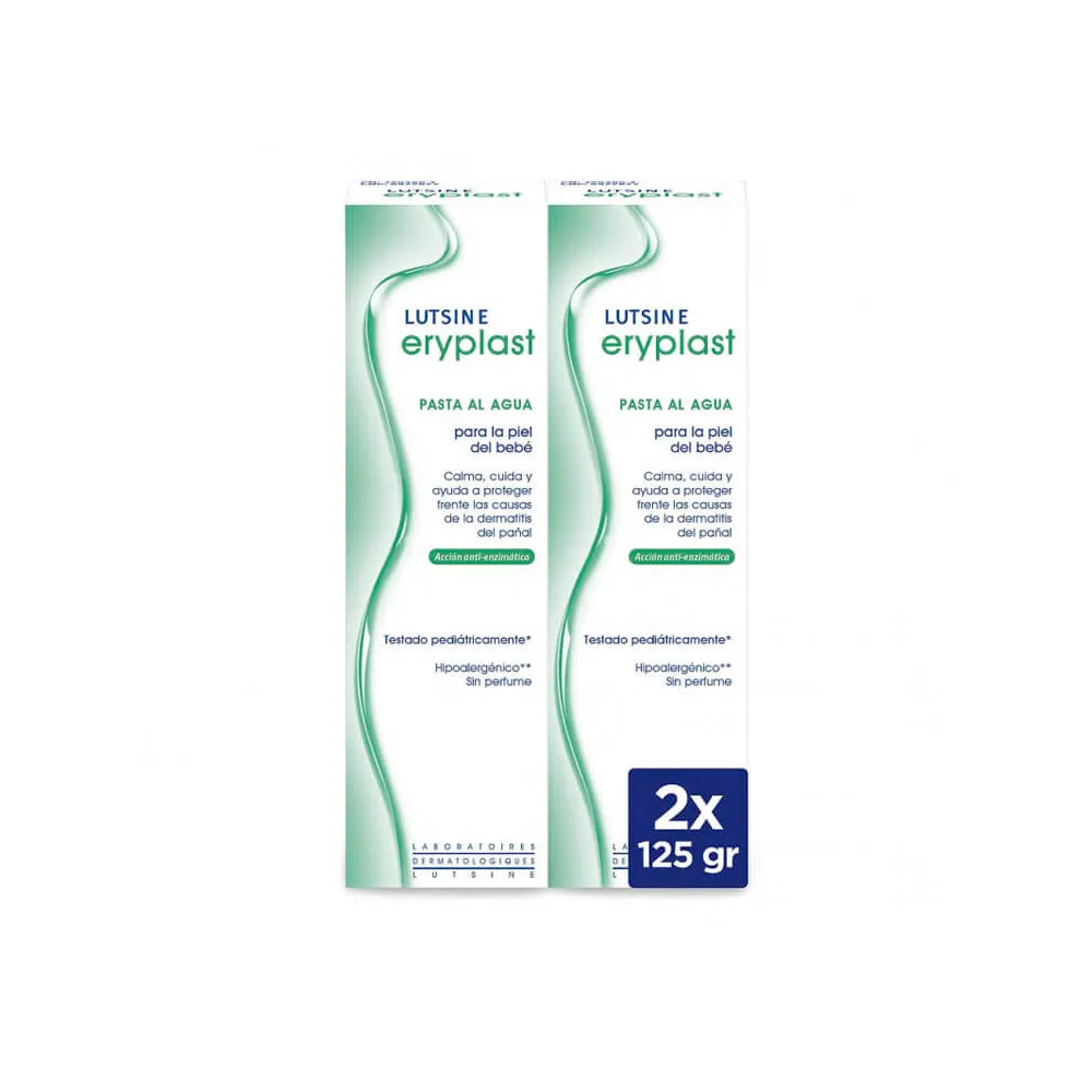 Lutsine Eryplast Pasta Al Agua 2x125 gr | Bonsanté