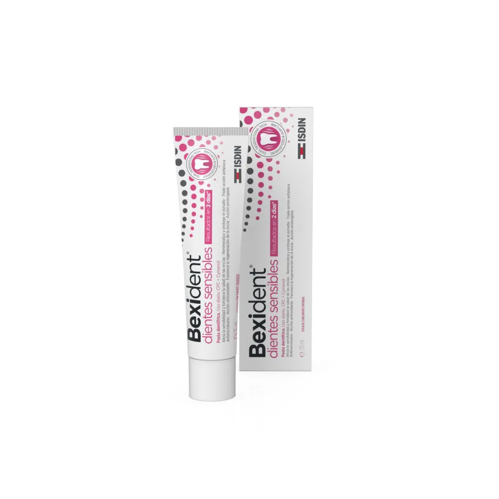 ISDIN Bexident Dientes Sensibles Dentífrico con CPC + Cymenol 75ml | Bonsanté
