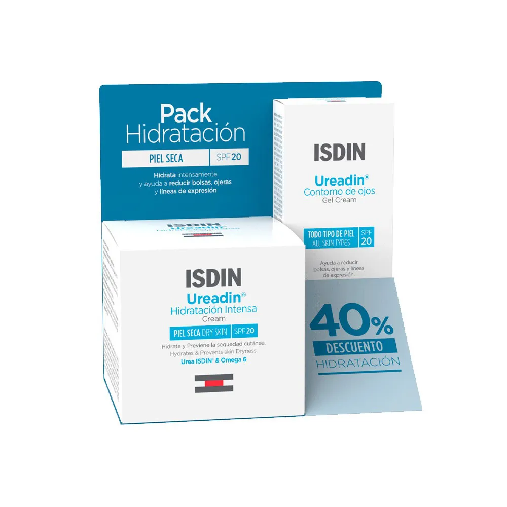 Isdin Pack Hidratación Ureadin Crema Hidratante 50Ml + Contorno de ojos 15Ml | Bonsanté