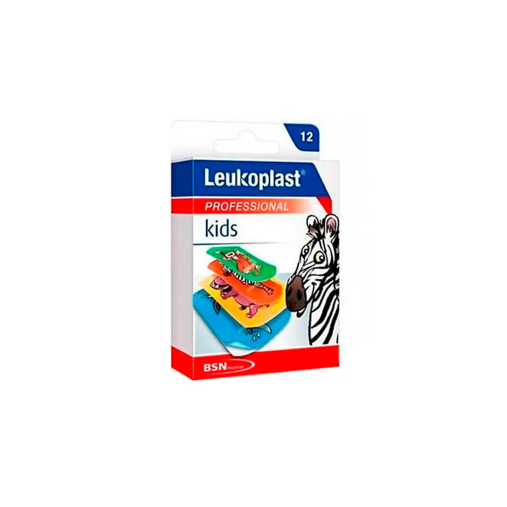 Leukoplast Kids Apósito Zoo ADH Impermeable 12 uds | Bonsanté