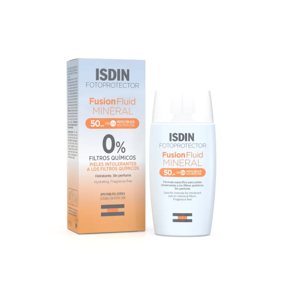 Isdin Fusion Fluid Mineral SPF50 50 ml | Bonsanté