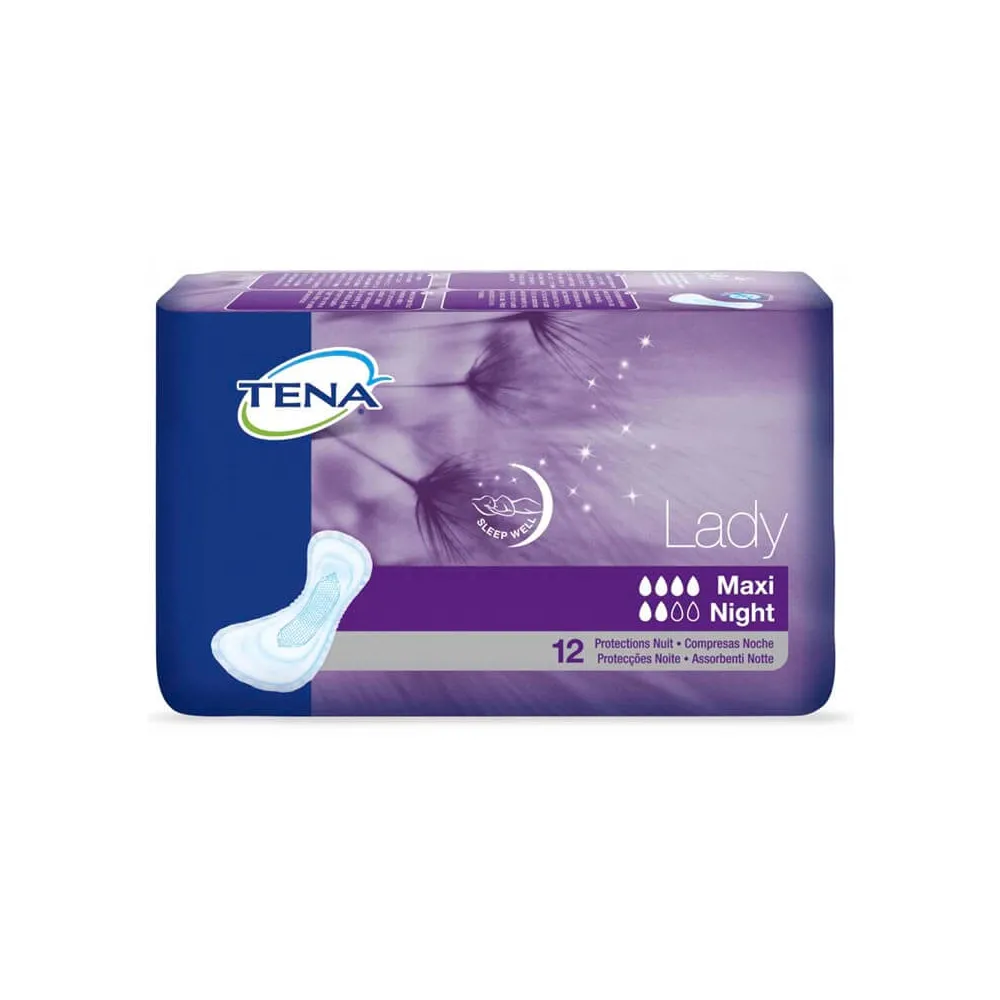 Compresas Tena Lady Maxi Night 12 uds | Bonsanté