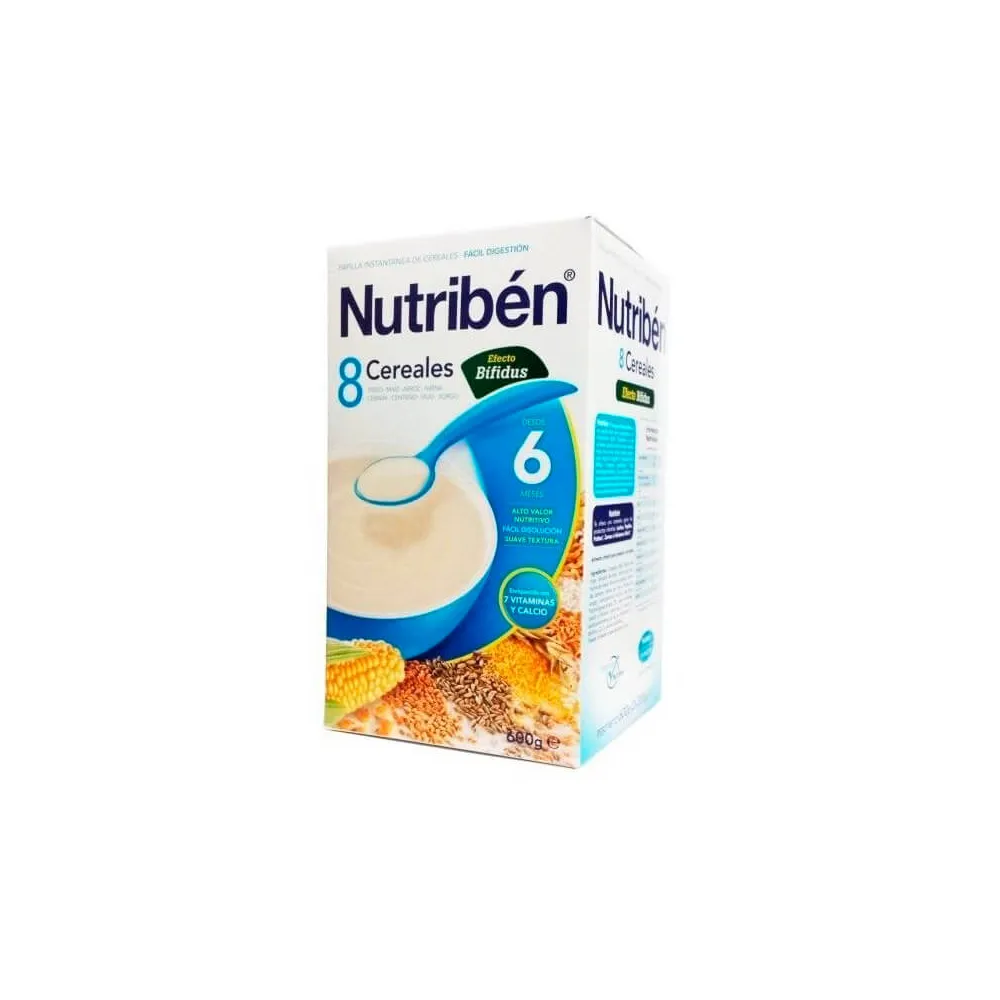 Nutriben 8 Cereales 600 gr | Bonsanté