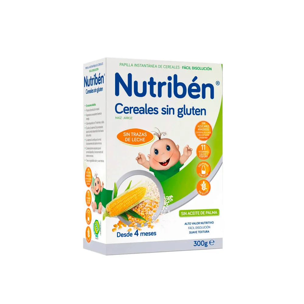 Nutriben Cereales Sin Gluten 300 gr | Bonsanté