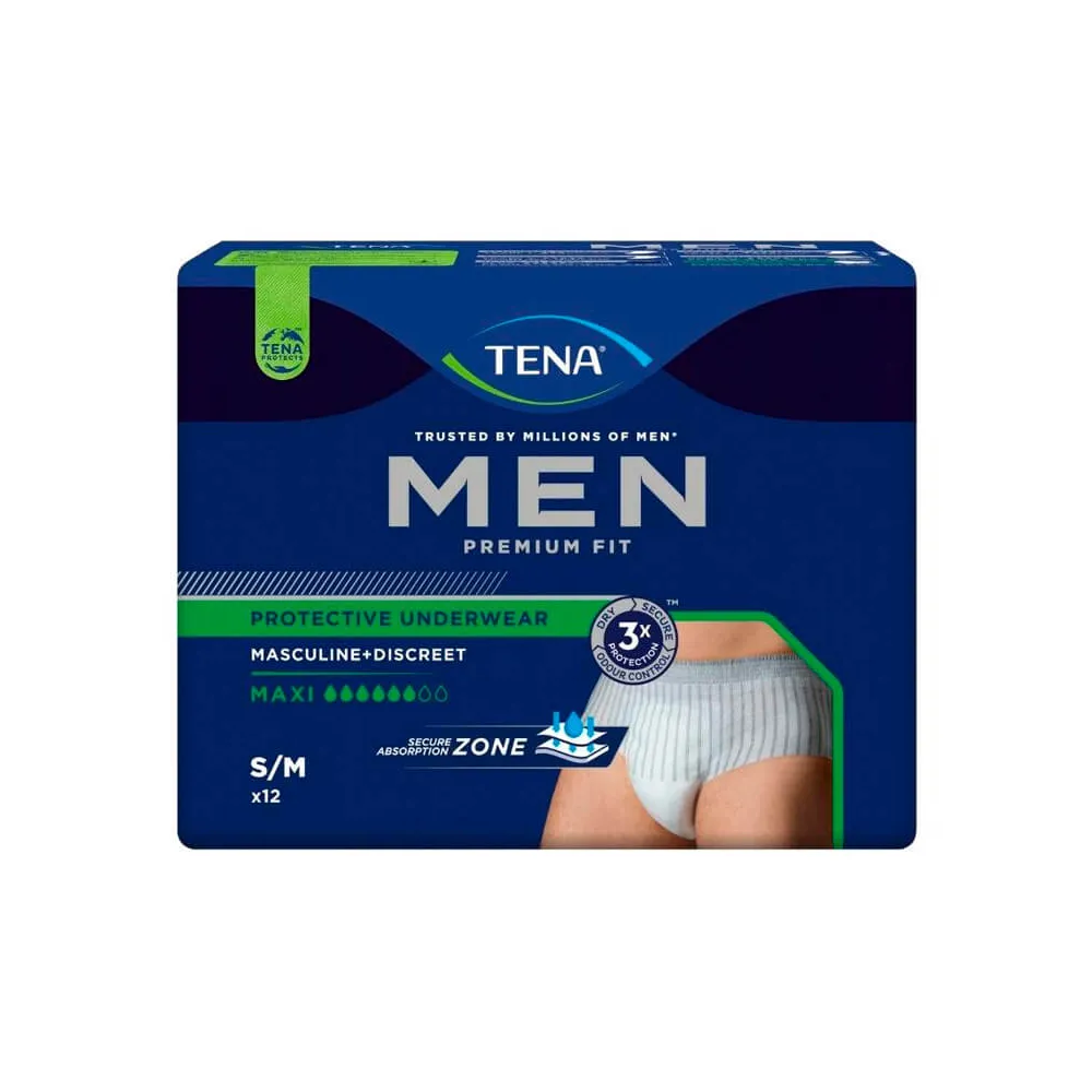Tena Men Premium Underwear Maxi Talla S/M 12 uds | Bonsanté